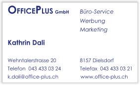 Ihre persönliche Visitenkarte Visitenkarte OfficePlus